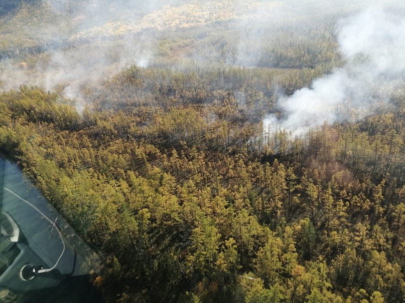 Фото В Бурятии за сутки возник один лесной пожар