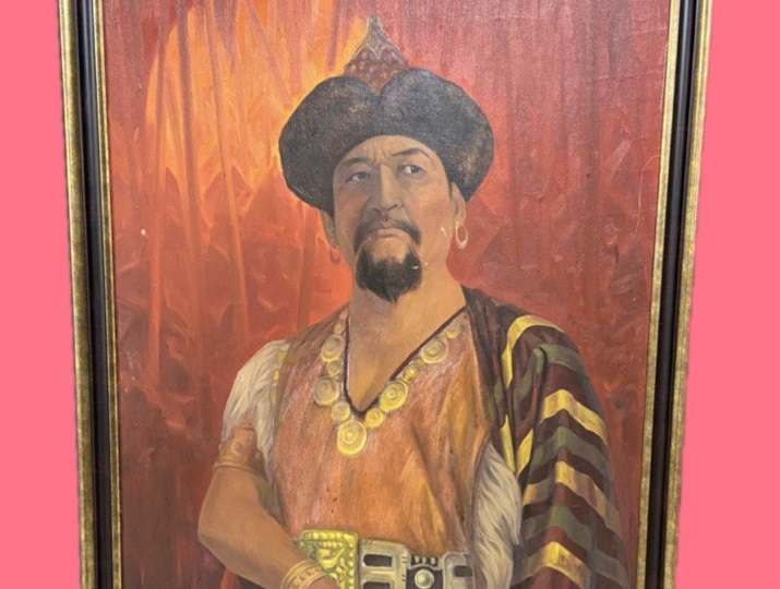 Фото Исследователи заинтересовались «огненным» портретом Линховоина в музее Улан-Удэ