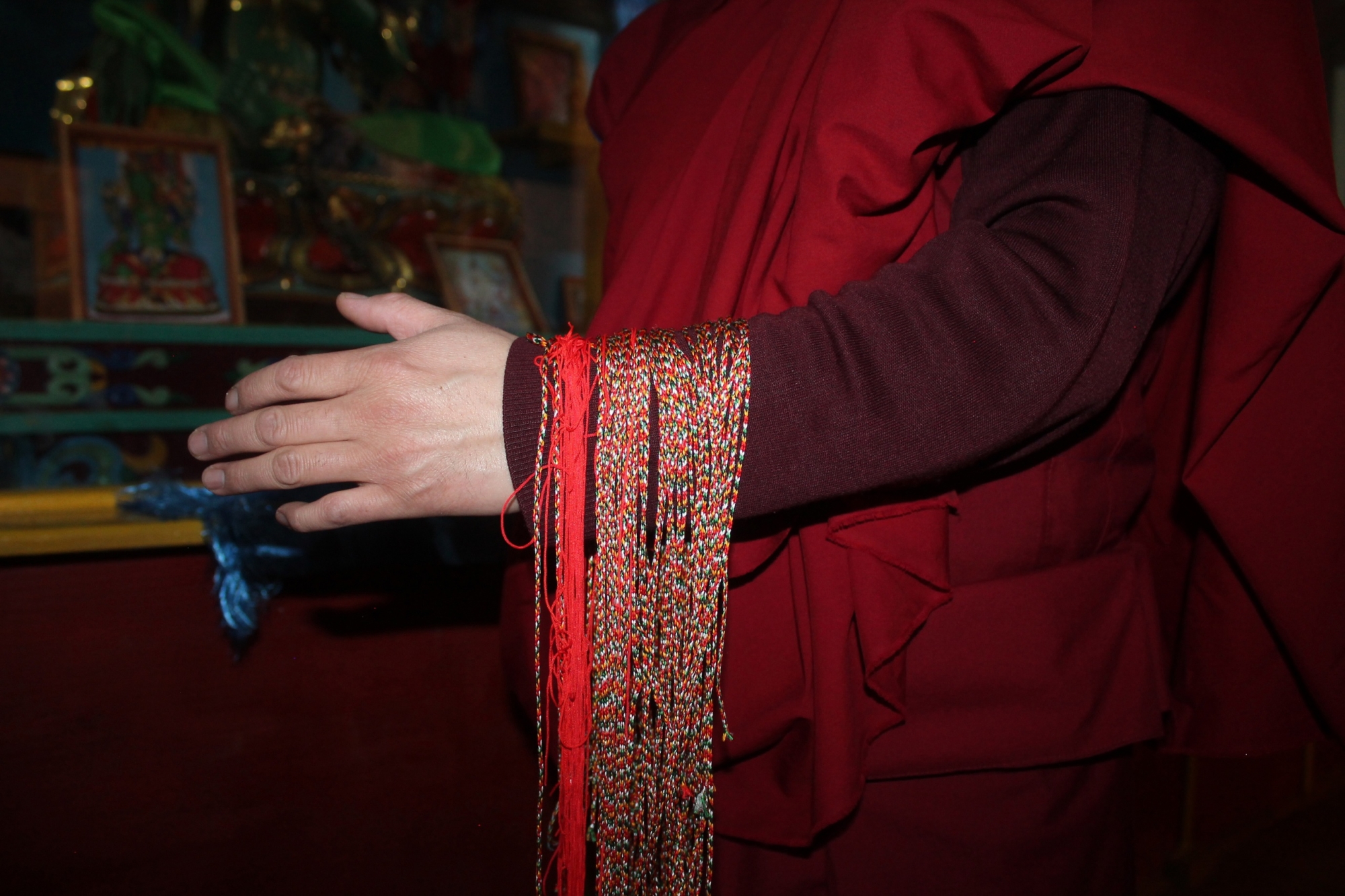 Фото Лама-настоятель дацана в Бурятии рассказал о силе и значении оберега из нити