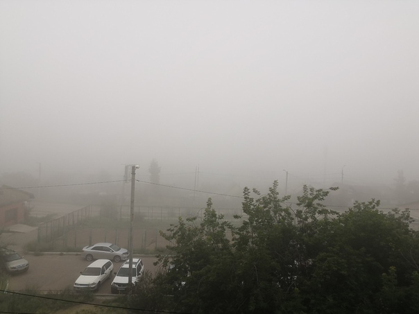 Фото Жители Бурятии делятся фото "постапокалипсического тумана"
