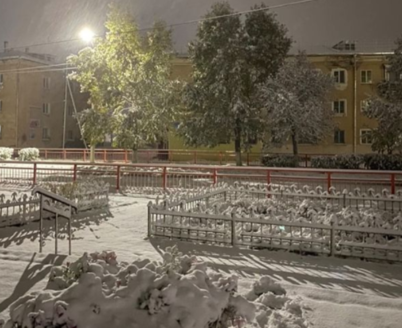 Фото В  Закаменском районе Бурятии наступила "зима"