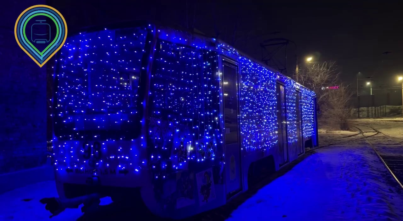 Фото В новогоднюю ночь муниципальные автобусы и трамваи Улан-Удэ  будут возить пассажиров бесплатно