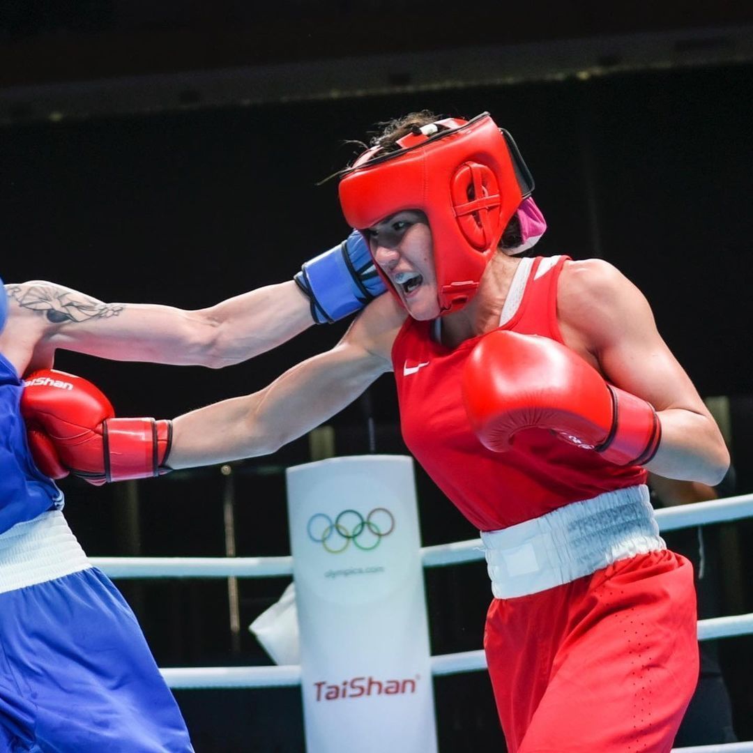Фото Спортсменка из Бурятии победила в первом бою на чемпионате России по боксу
