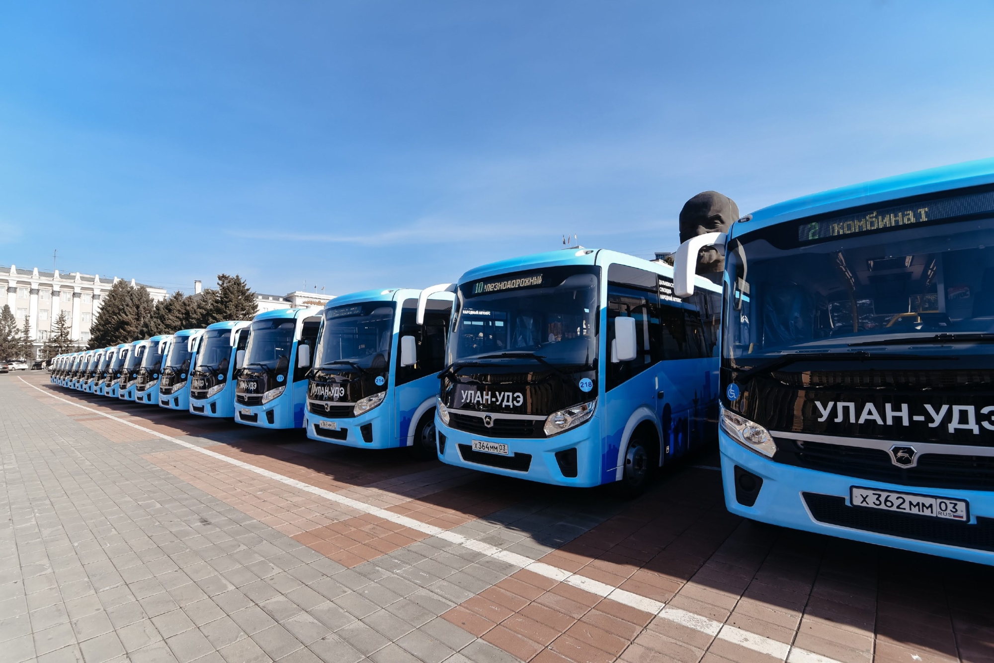 Фото В Улан-Удэ на выходные дни запускают 20 новых автобусов