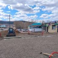 Фото  В Мухоршибири завершается благоустройство центральной площади