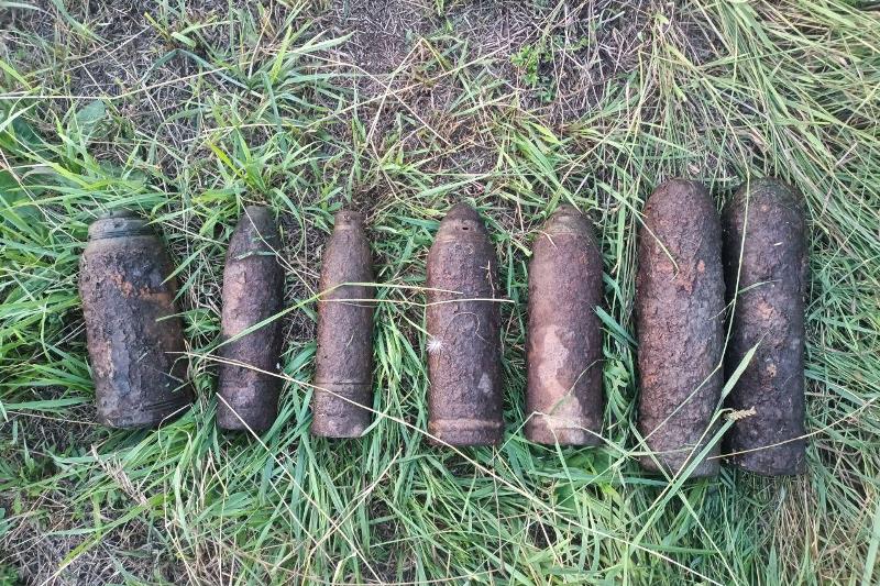 Фото Снаряды обследовали взрывотехники Росгвардии в Бурятии