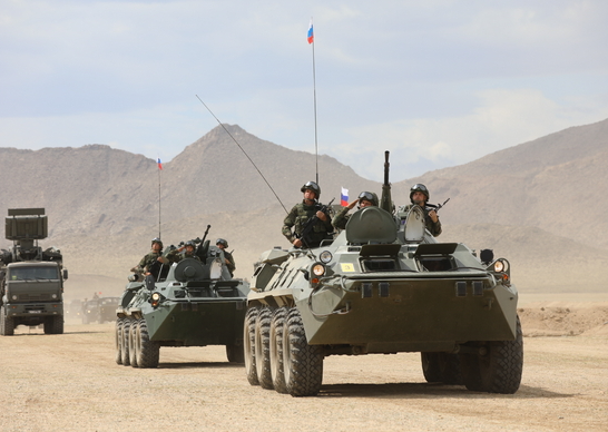 Фото В Бурятии мобилизованные мотострелковой бригады отправились на подготовку