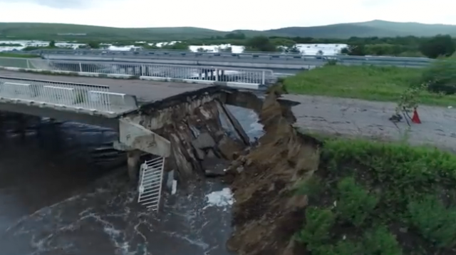 Фото В Забайкалье паводок повредил и разрушил 37 мостов