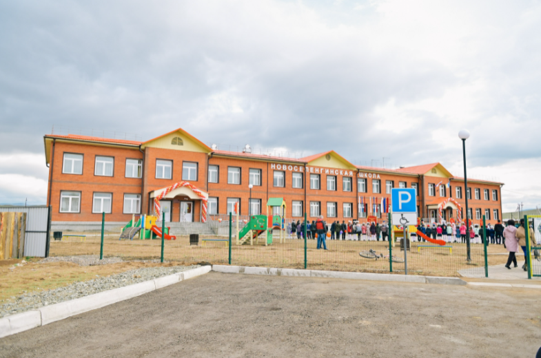 Фото В Бурятии состоялось торжественное открытие нового здания Новоселенгинский школы