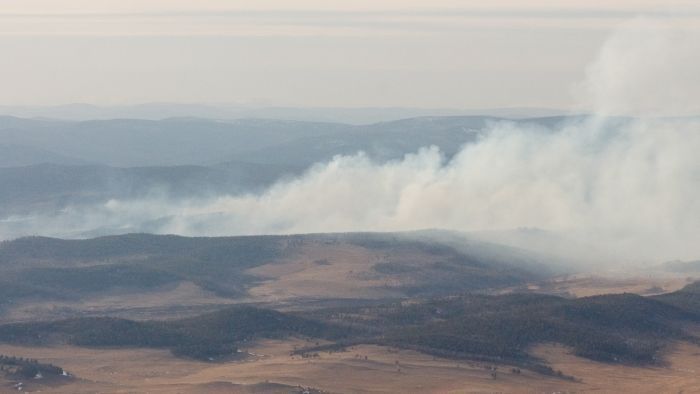 Фото В Бурятии возникли 8 лесных пожаров
