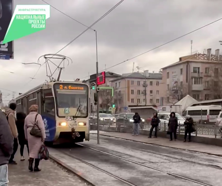 Фото Благоустройство проспекта 50-летия Октября в Улан-Удэ завершат в этом году