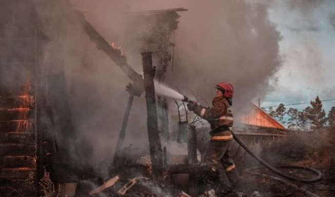 Фото За неделю в Бурятии произошло 94 пожара
