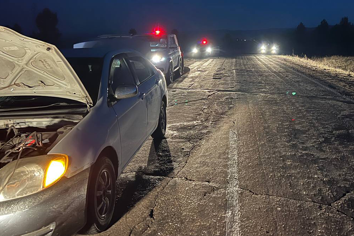 Фото ДТП в районе Бурятии закончилось смертью пешехода