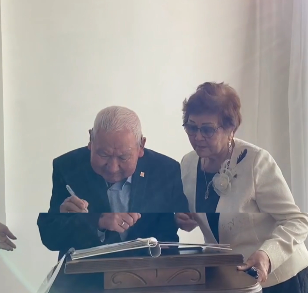 Фото Муж и жена из района Бурятии отметили изумрудную свадьбу