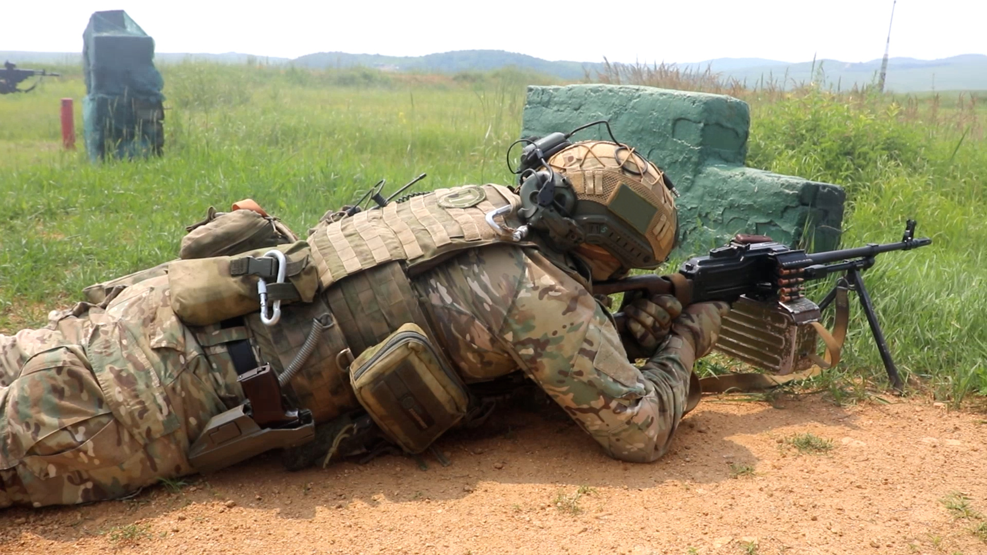 Фото В Бурятии военнослужащие тренируются в стрельбе из РПК