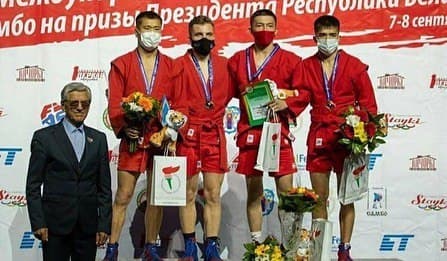 Фото Бурятский самбист взял «серебро» на международном турнире