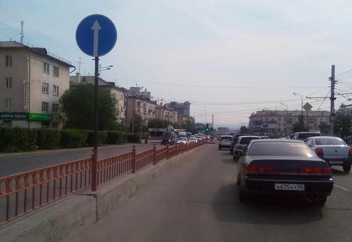 Фото На Элеваторе в Улан-Удэ запретили поворот транспорта налево