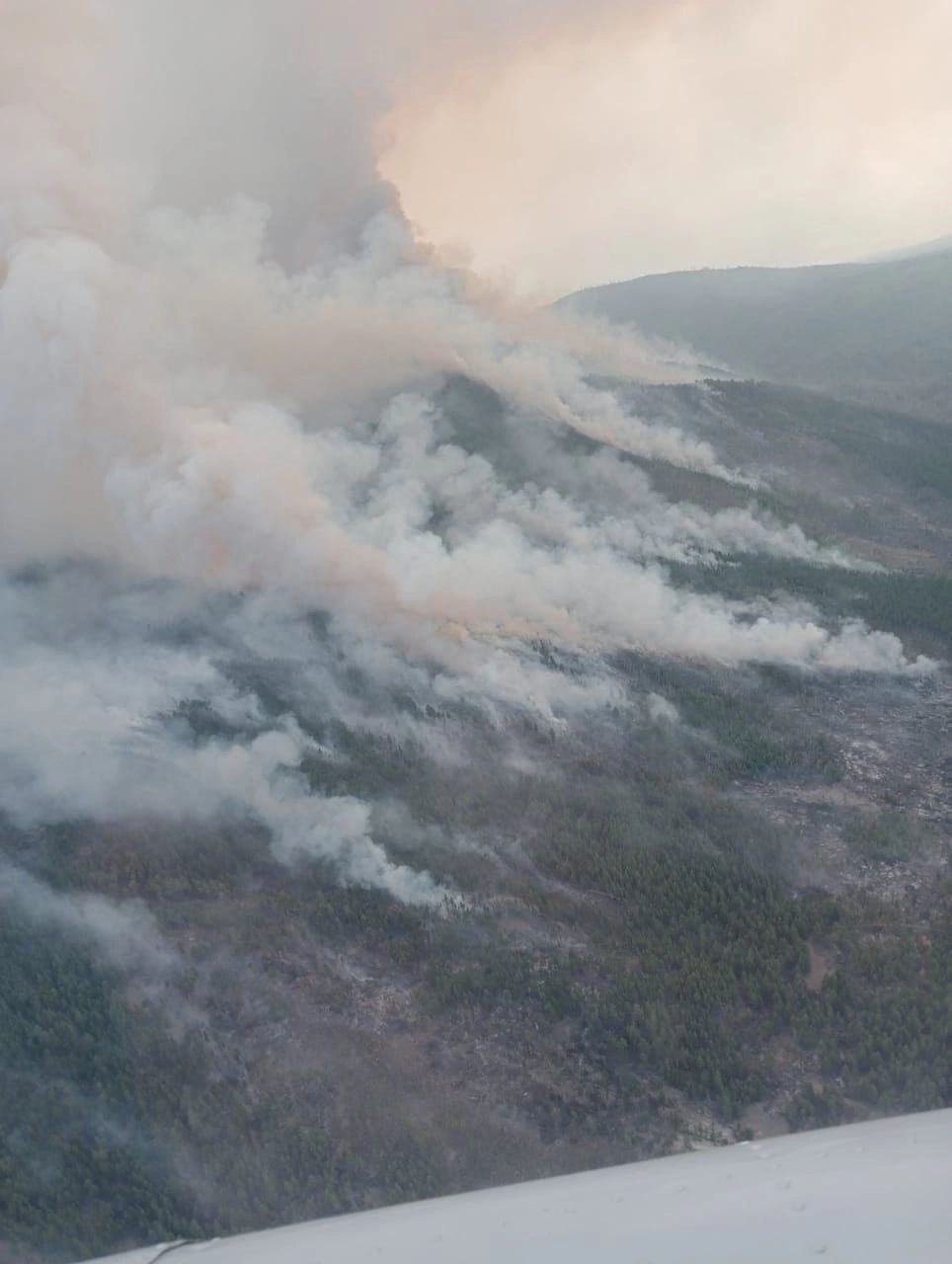 Фото В Бурятии полыхают 6 лесных пожаров