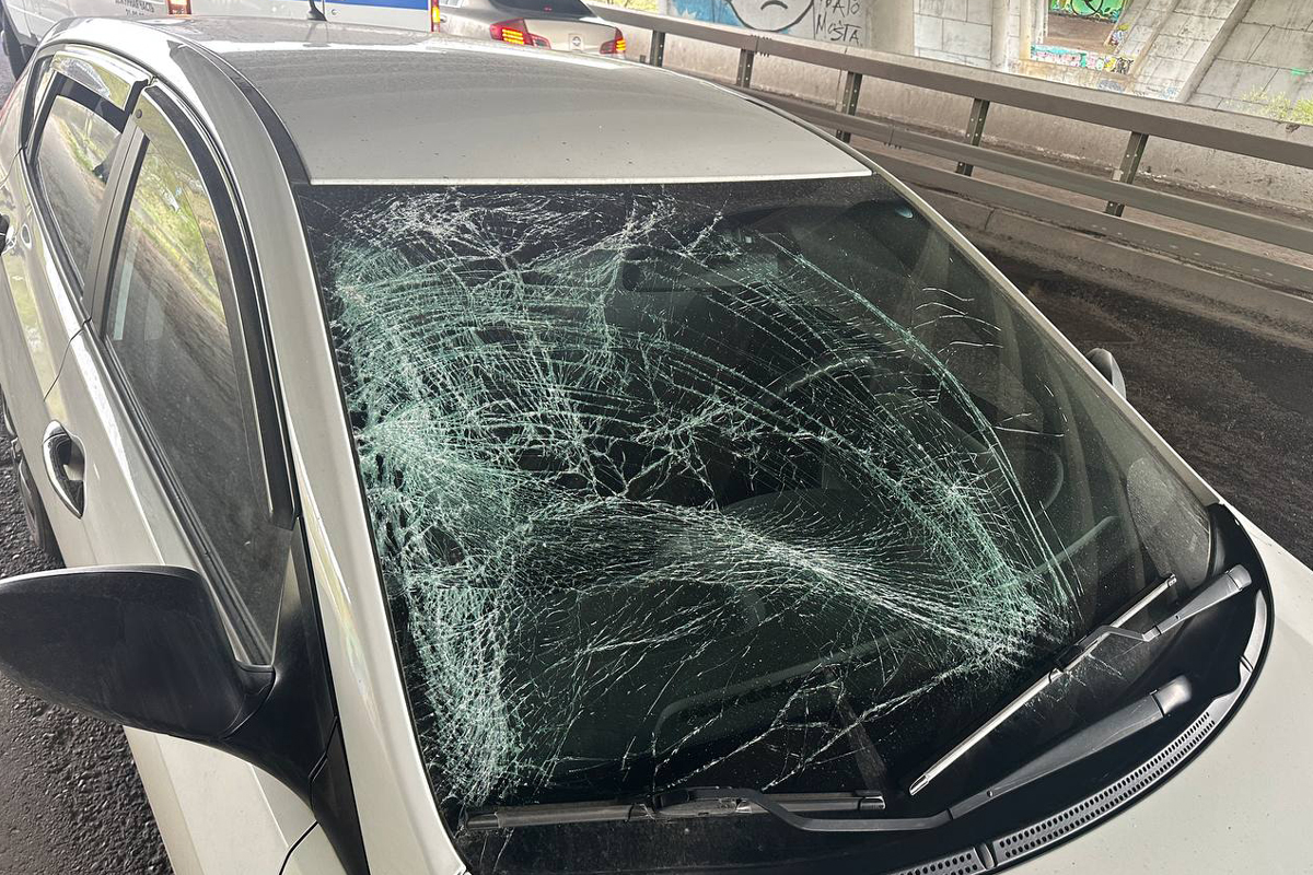Фото Парень на самокате в Улан-Удэ отделался в ДТП ушибами  