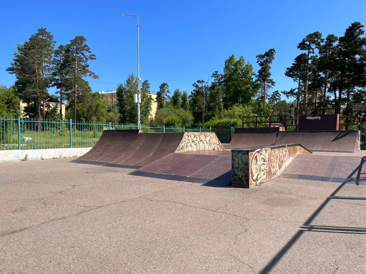 Фото В Улан-Удэ после ремонта открылась скейт-площадка