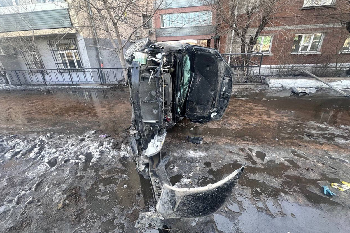 Фото Устроившая ДТП в Улан-Удэ пожилая автоледи получила травму позвоночника