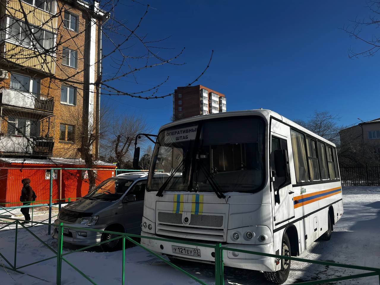 Фото В Улан-Удэ на месте коммунальной аварии    организован оперативный штаб