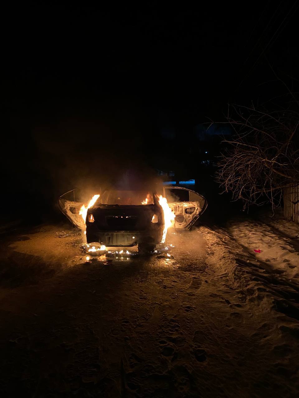 Фото В Бичурском районе Бурятии полиция раскрыла поджог автомобиля
