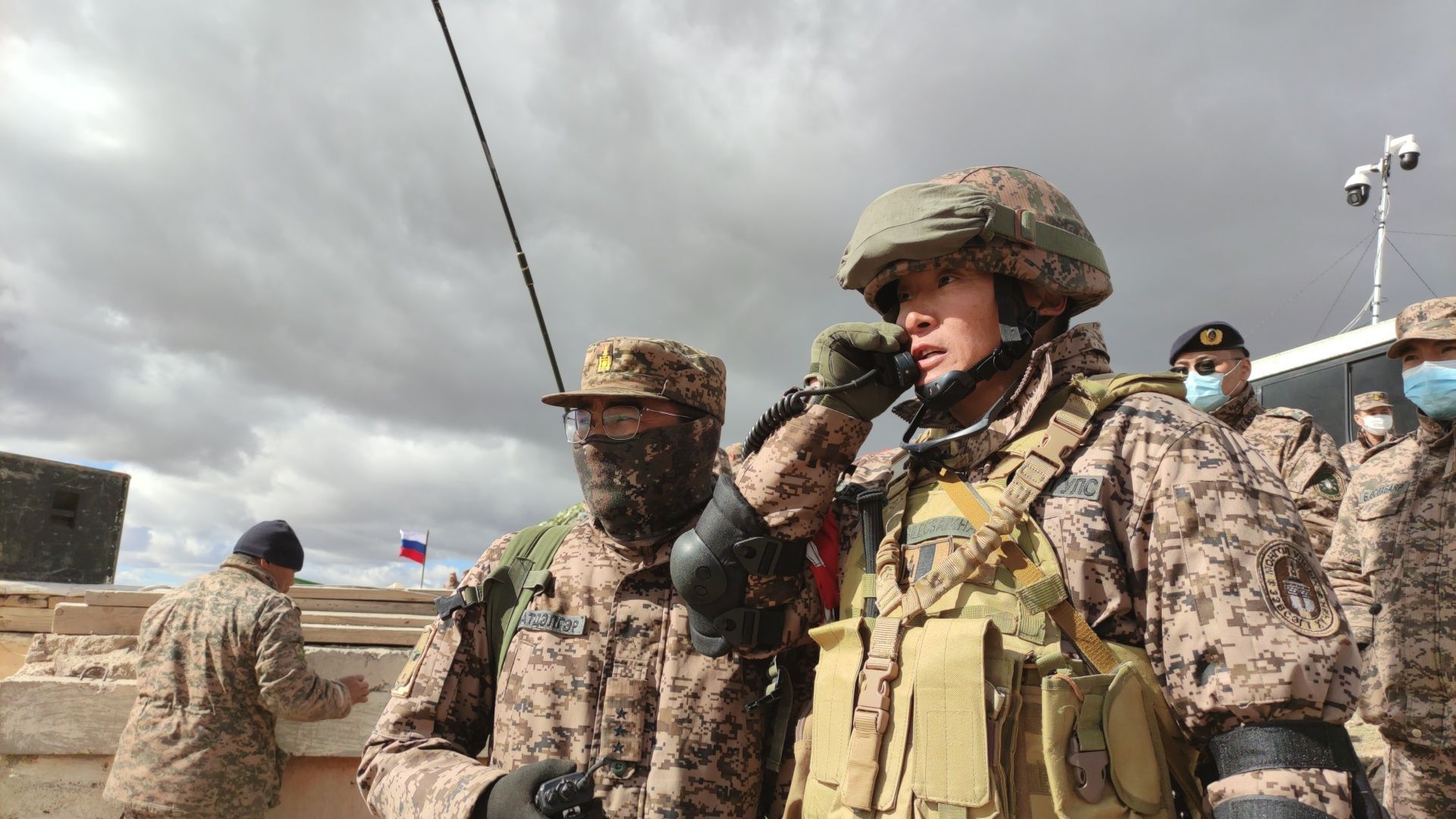 Фото Войска России и Монголии на учении «Селенга-2021» впервые применили разведывательно-огневой контур