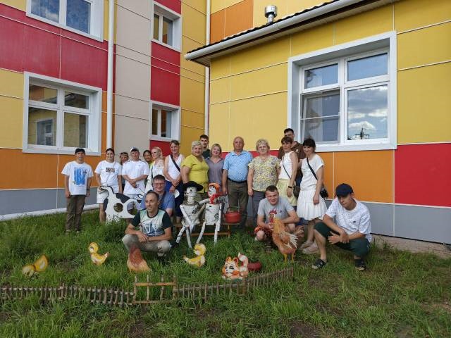 Фото В бурятском доме-интернате с рабочим визитом побывала делегация из Хабаровского края 
