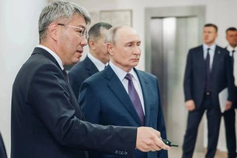 Фото По приглашению Славы Казекина в Улан - Удэ прилетел Владимир Путин