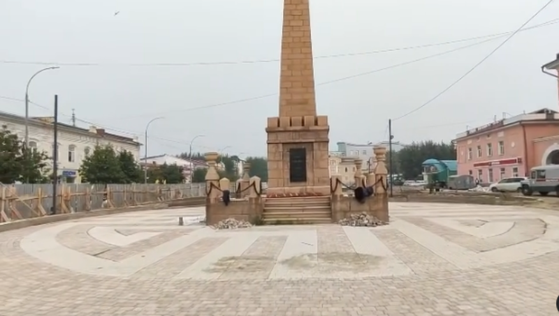 Фото В Улан-Удэ завершается реконструкция площади Революции