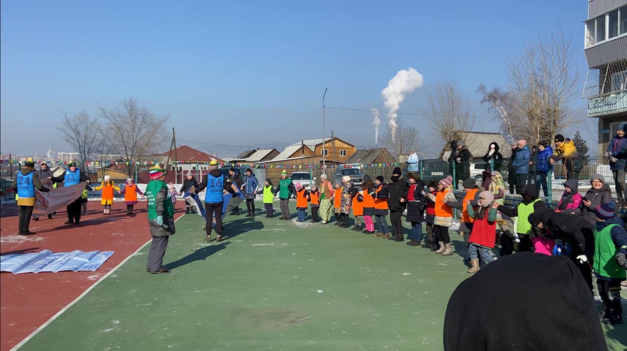 Фото В Улан-Удэ на округе №20 прошел праздник спорта в честь Сагаалгана и Масленицы