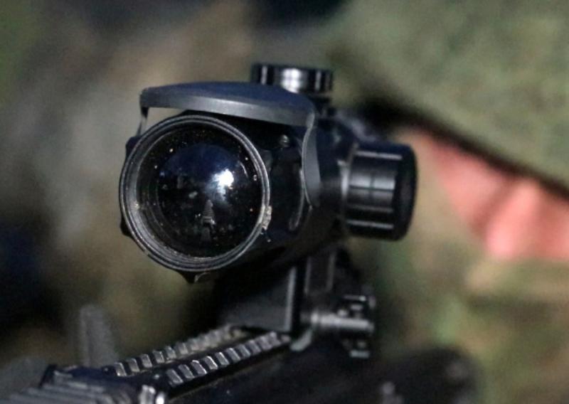 Фото В Бурятии военнослужащие совершенствуют  навыки стрельбы в ночных условиях