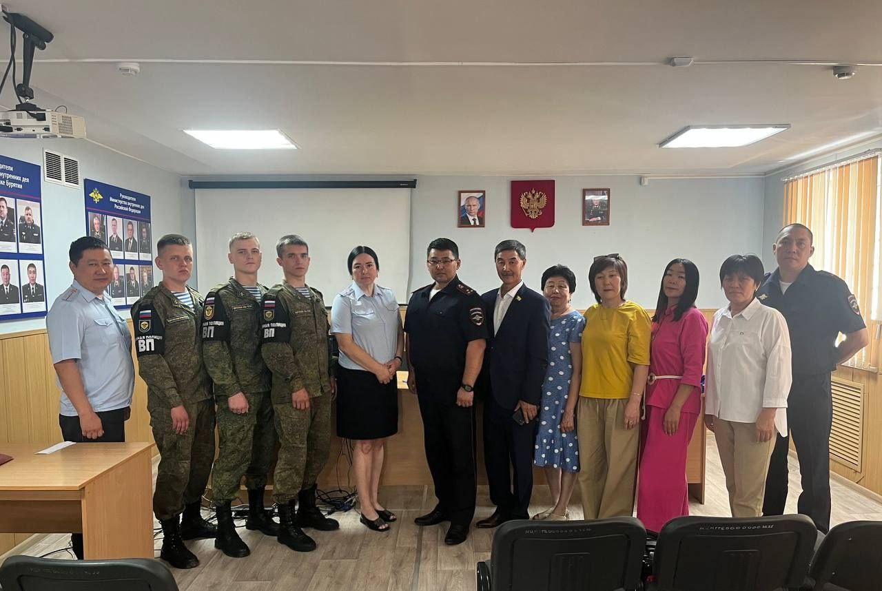 Фото В Бурятии пополнились ряды народной дружины