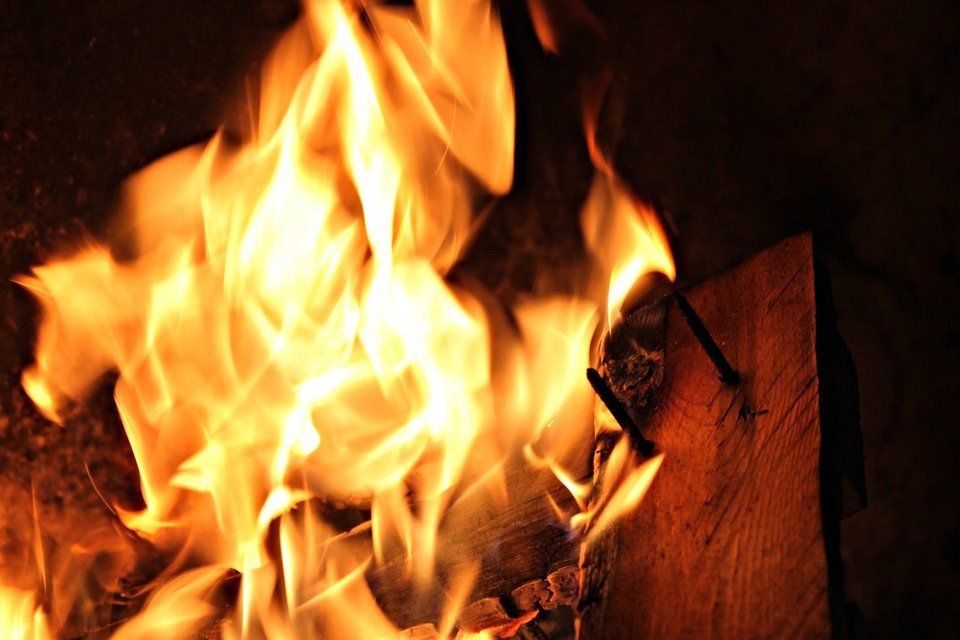 Фото На пожаре в Бурятии вновь сгорел человек