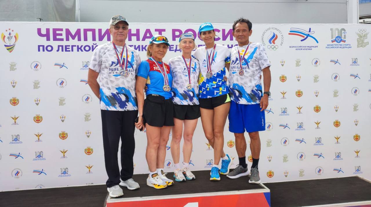 Фото Ветераны из Бурятии завоевали 8 медалей на соревнованиях по легкой атлетике