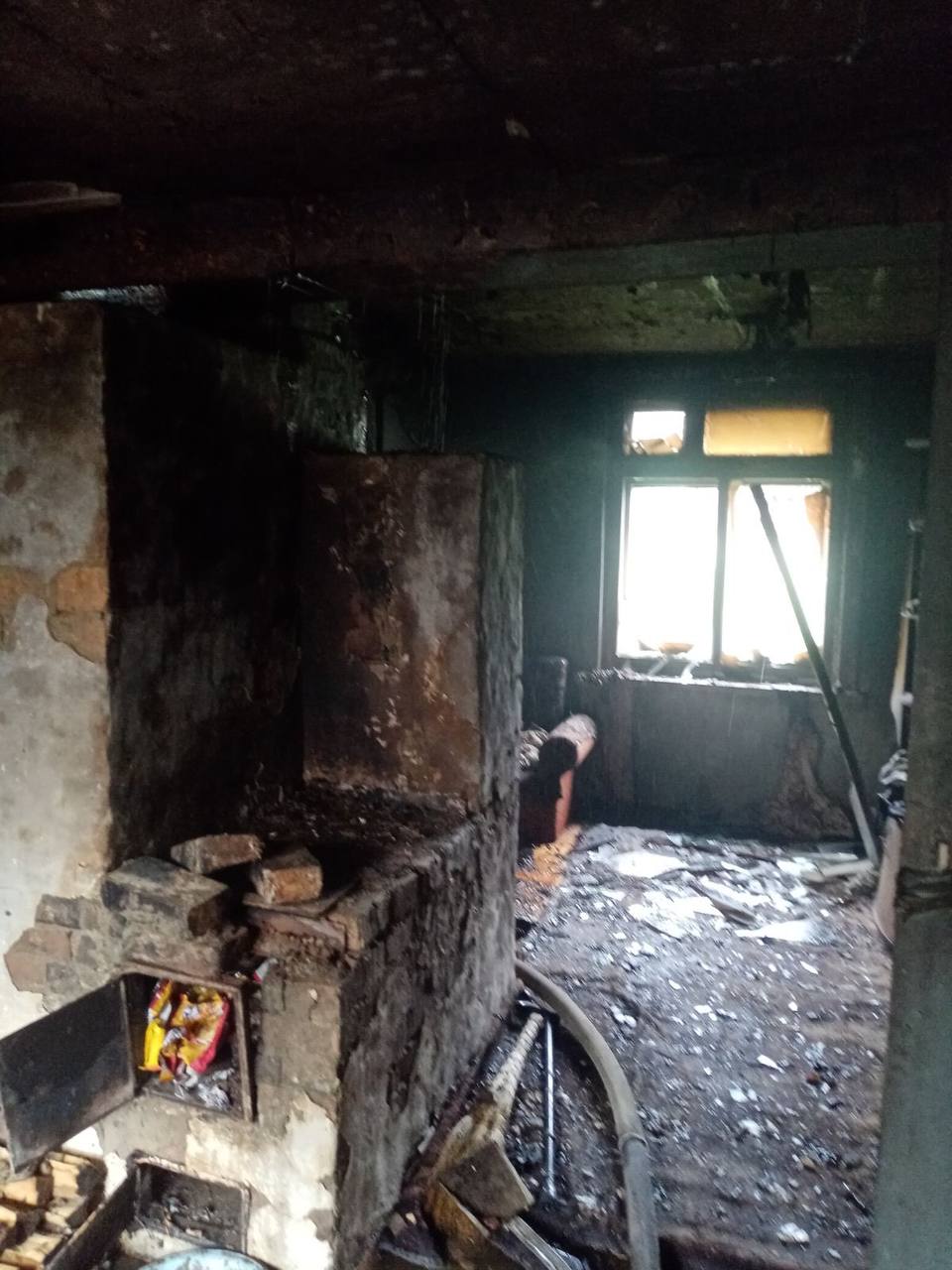 Фото Житель Бурятии получил ожоги при пожаре в доме