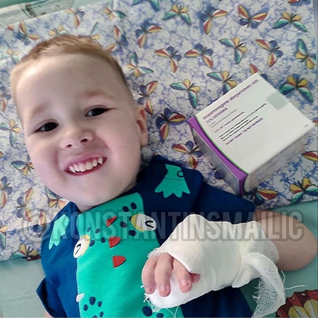 Фото Читинский малыш со СМА получил такой же заветный укол, как и Адиса из Бурятии