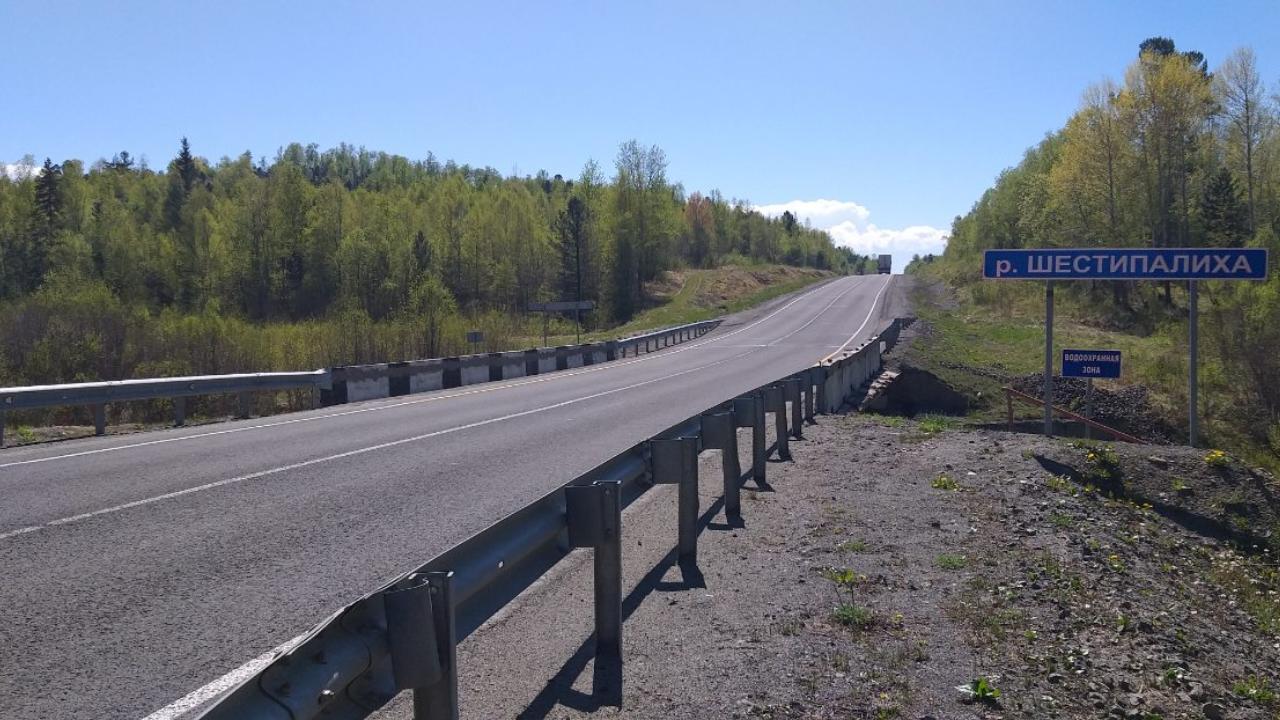 Фото В Бурятии отремонтировали мост через реку Малая Шестипалиха