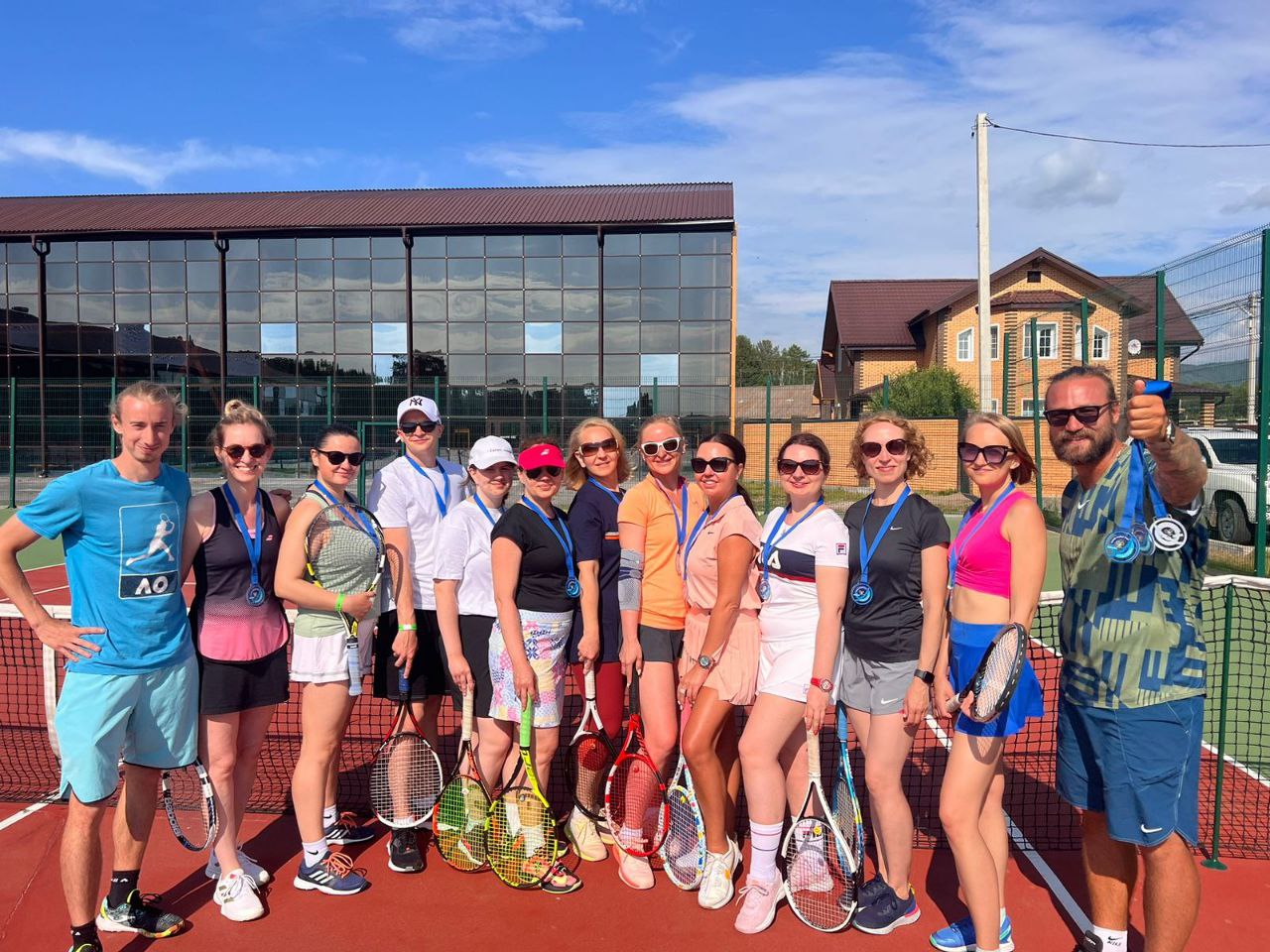 Фото На Байкал впервые прибыли участники теннисного тура 