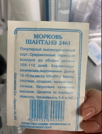 Фото В партии семян моркови в Бурятии обнаружены карантинные сорняки