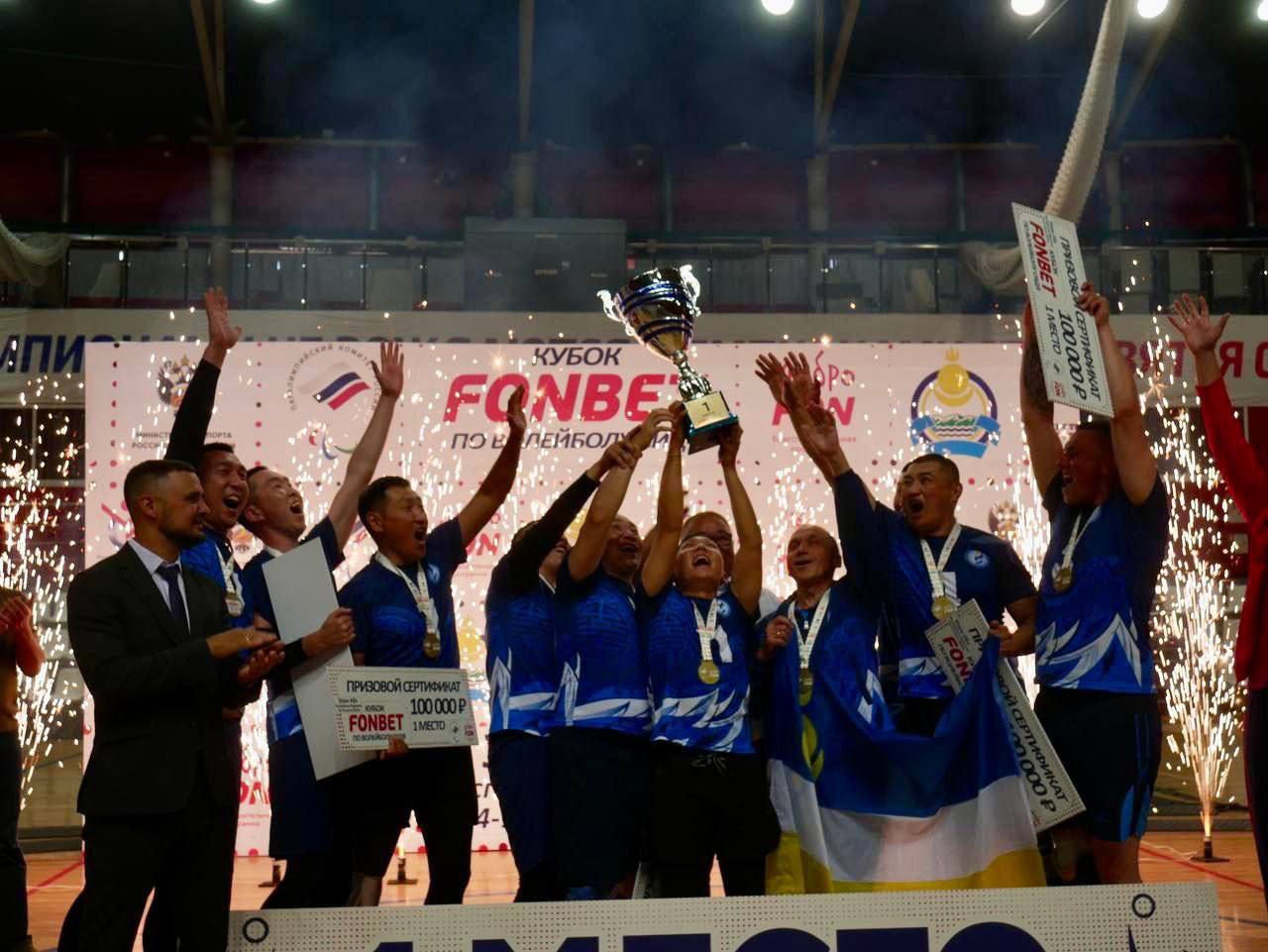 Фото Ветераны СВО из Бурятии стали чемпионами по волейболу сидя