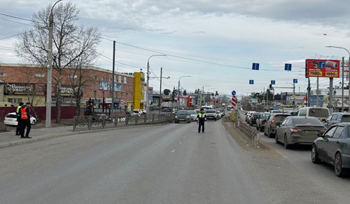 Фото Подросток пострадал в ДТП на улице Бабушкина в Улан-Удэ