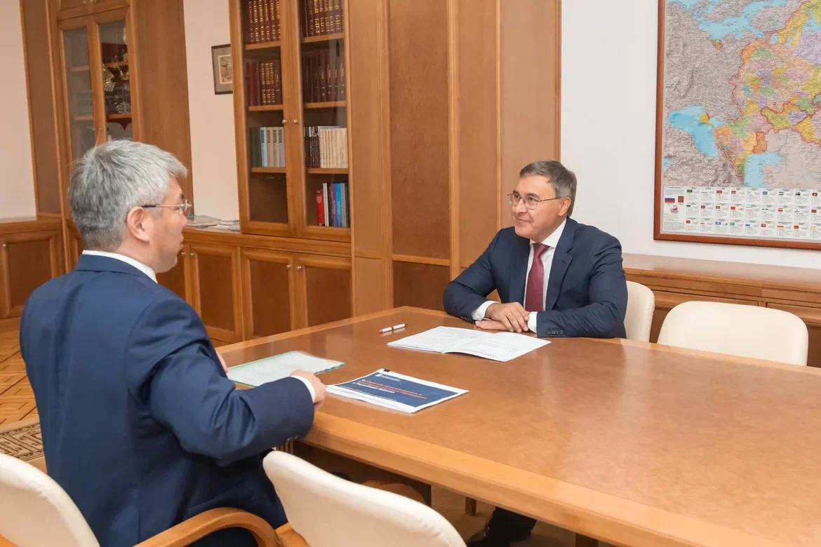 Фото Встреча с Министром науки и высшего образования: ключевые решения для развития Бурятии