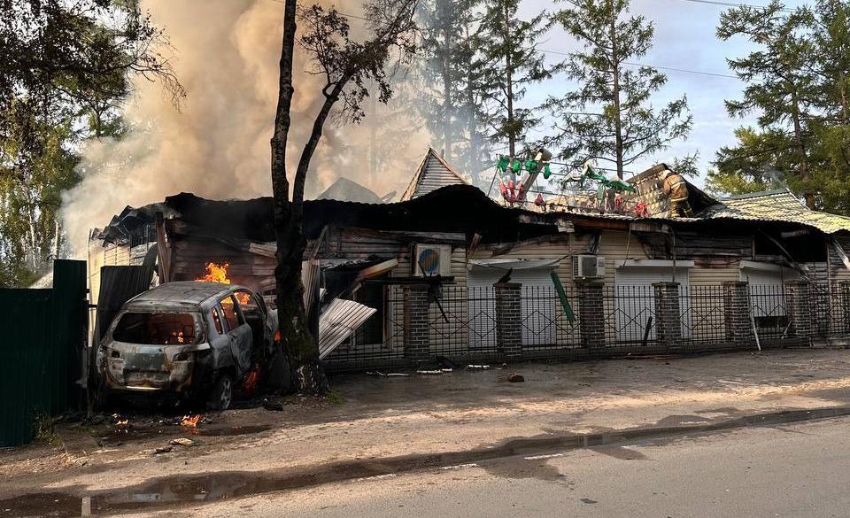 Фото Глава СК России заинтересовался инцидентом с пожаром в кафе Бурятии