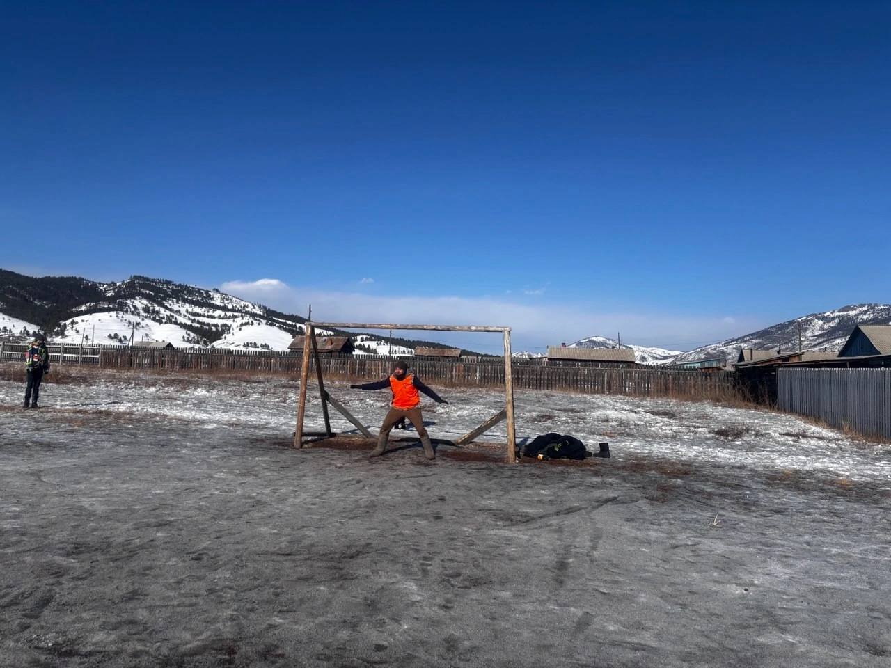 Фото Необычный вид спорта организовали судьи в районе Бурятии 