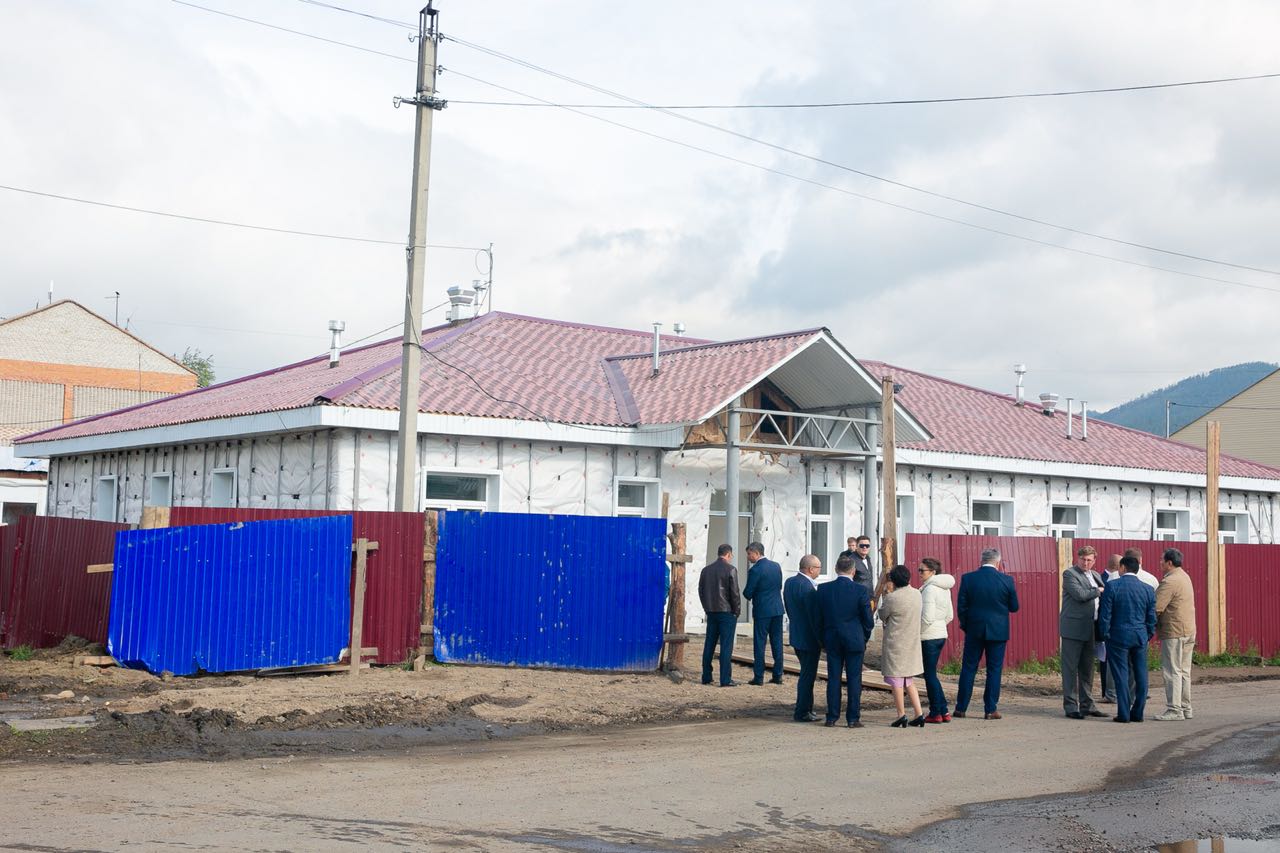 Фото Новая врачебная амбулатория в поселке Татаурово откроется до конца года