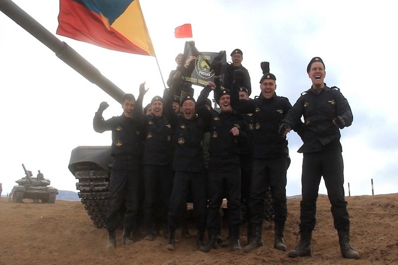 Фото Забайкальцы выиграли «Танковый биатлон» в Бурятии