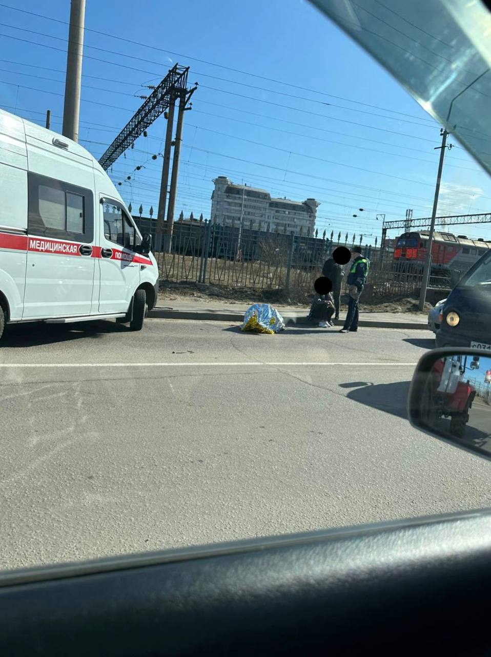 Фото По улице Борсоева в Улан-Удэ сбили мужчину