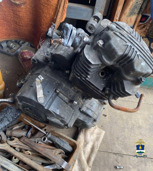 Фото Житель Бурятии поджег мотоцикл в отместку за сбитую собаку